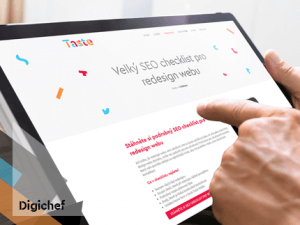 Velký SEO checklist pro redesign webu je tu!