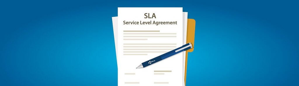 SLA - service level agreement