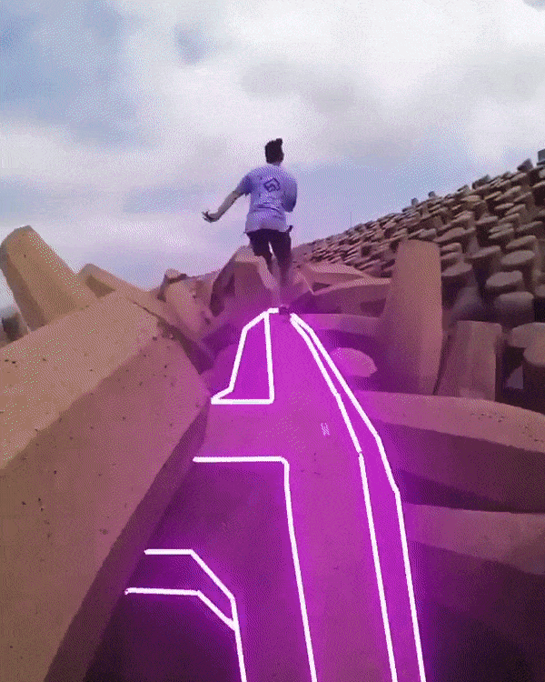 Neonová animace od Blottermedia