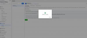 FBBM - ověření domény - ověření