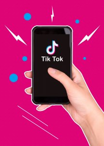 Logo aplikace Tik tok