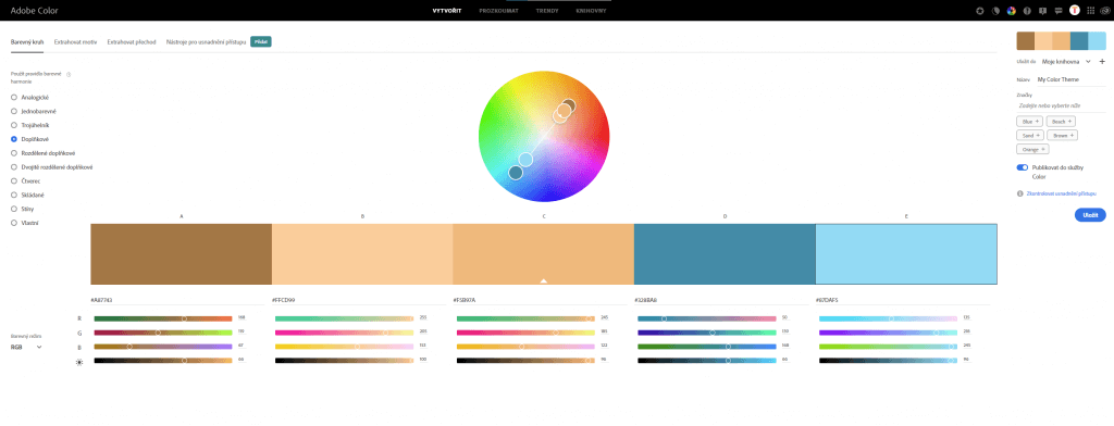 Adobe Color Wheel