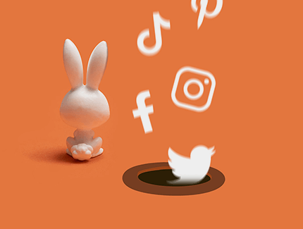 Vzhůru dolů do králičí nory aneb kam svět sociálních sítí spěje