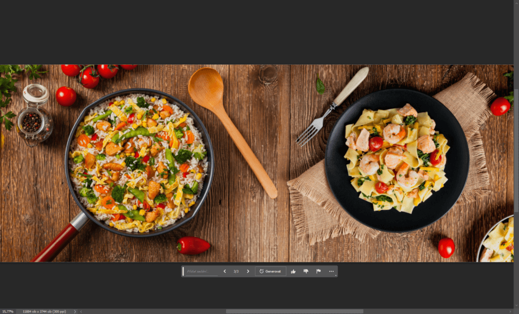 Chybějící prostor AI doplní a fotky tím spojí