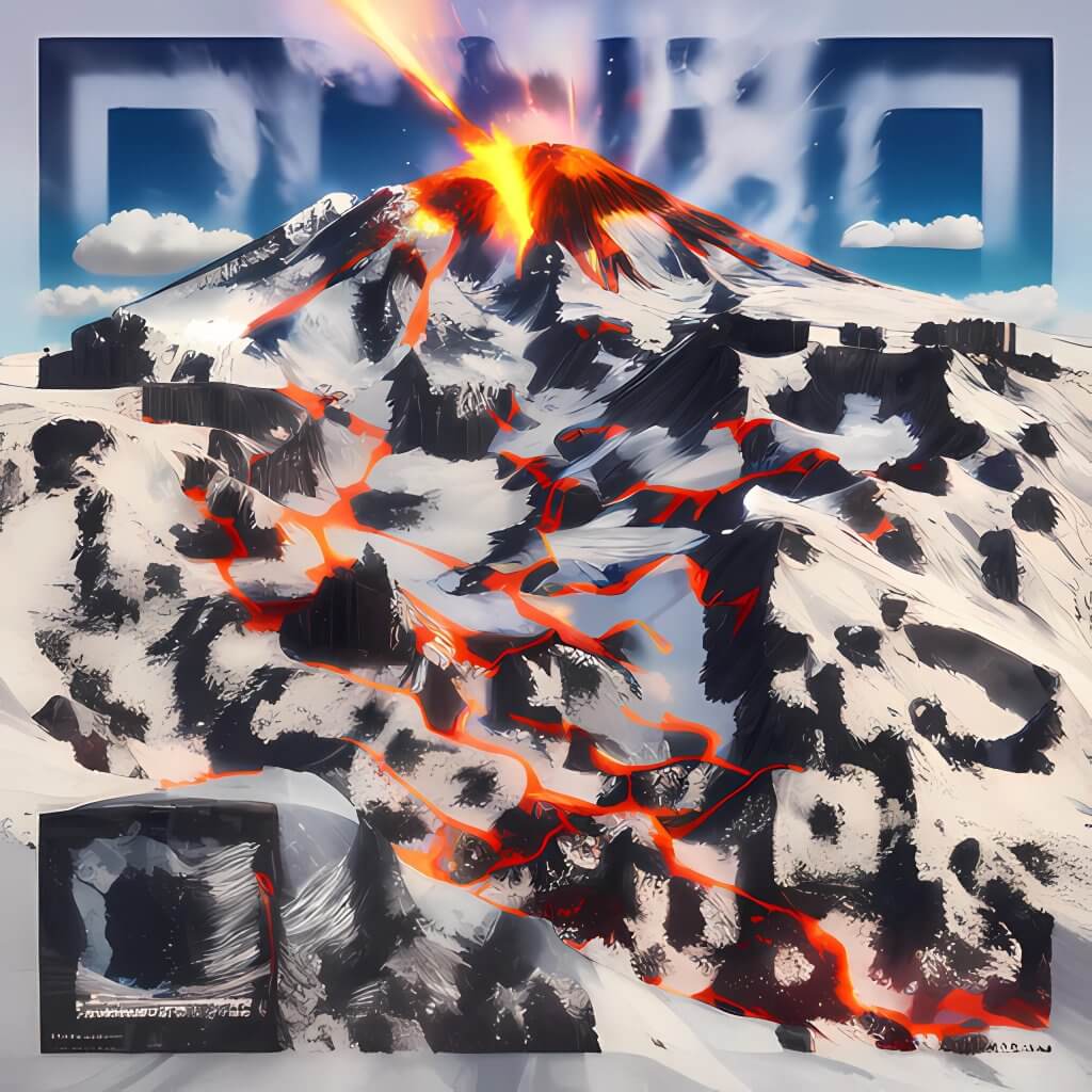 QR kód vygenerovaný ve Stable Diffusion