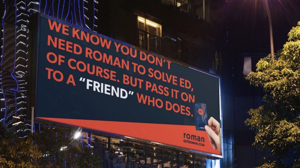 Reklama značky Roman