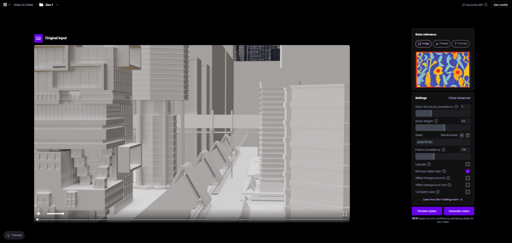 Uživatelské rozhraní Gen-1