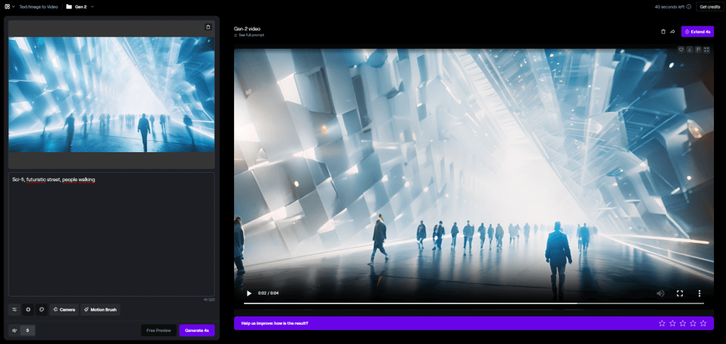 Uživatelské rozhraní Gen-2