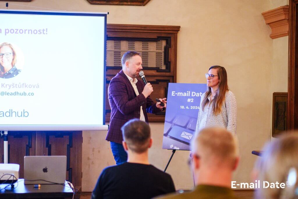 Markéta Kryštůfková a Lukáš Vlášek