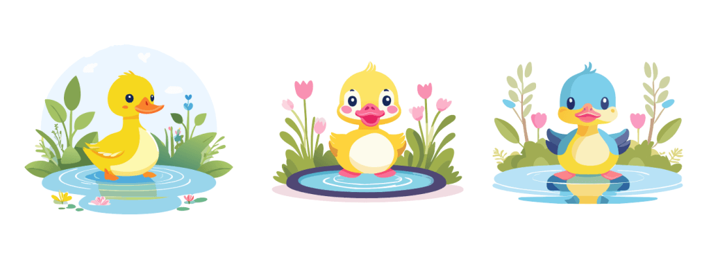 Výsledné Text to Vector ilustrace