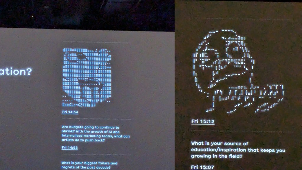 Takové dotazy v rámci panelové diskuze přece nelze nemilovat!