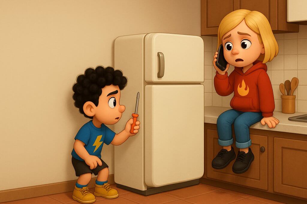 Výsledný obrázek postaviček v nějaké situaci