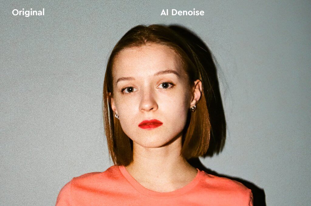 Ukázka funkce AI Denoise od Topaz