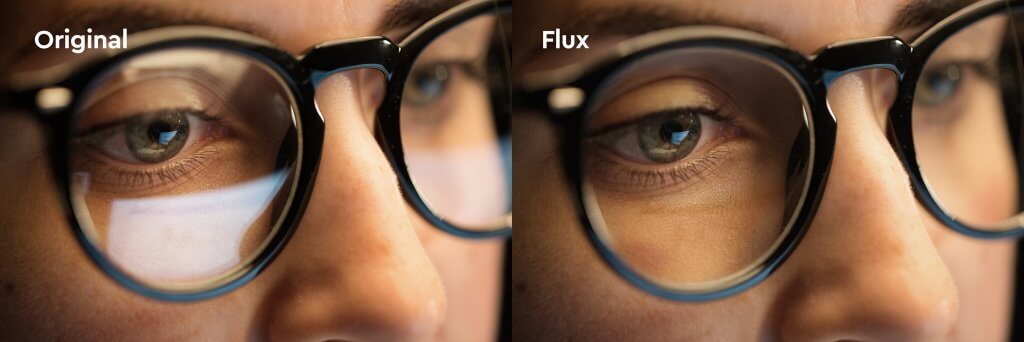 Ukázka upraveného obrazu pomocí modelu Flux