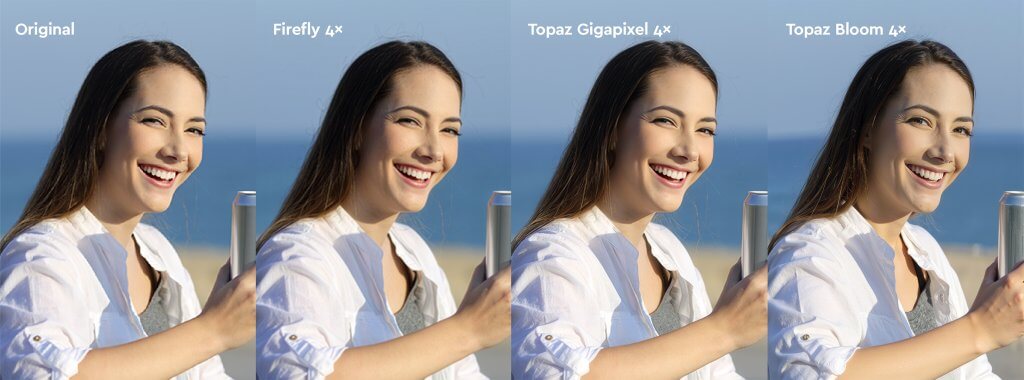 Srovnání jednotlivých upscaling modelů