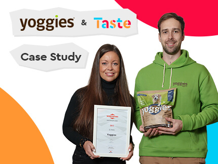 Casestudy Yoggies & Taste: Spolupráce, která kliká a štěká