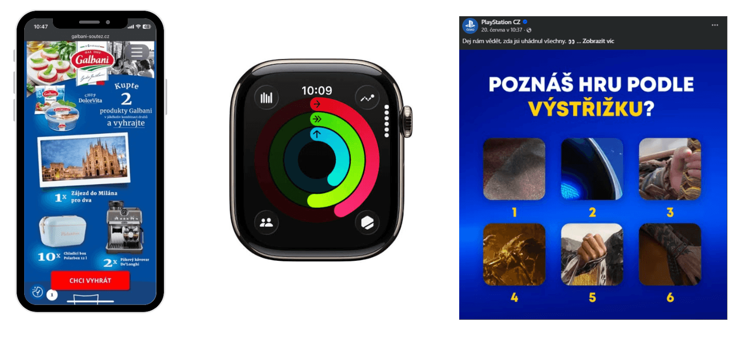 Tři obrázky k testu