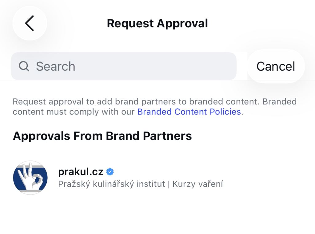 Request Branded Content