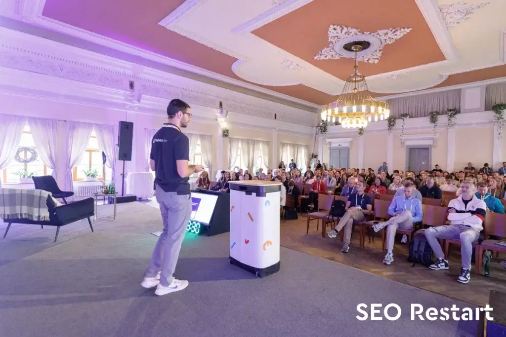 Tomáš Novák před publikem